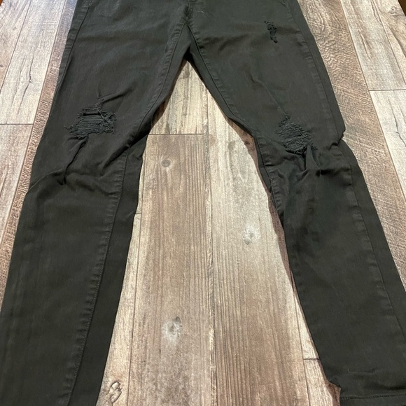 American Eagle skinny jeggings - super stretch size 8 black - Picture 8 of 8